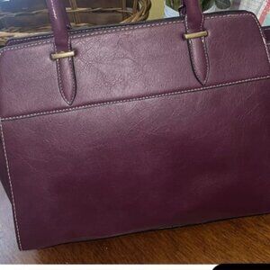Mondani New York Handbags Dark Ruby Color NWT